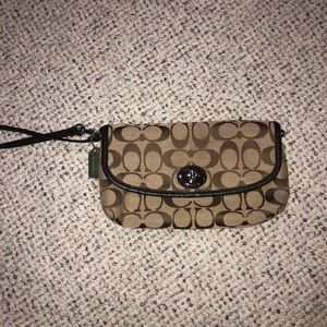 Coach wristlet